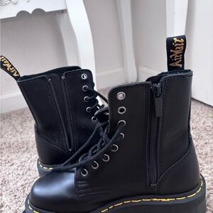 Dr. Martens Black Platform Boots